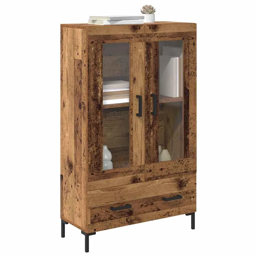 Haut Armoire Bois Ancien 69,5 x 31 x 115 cm Bois d'ingénierie - 3