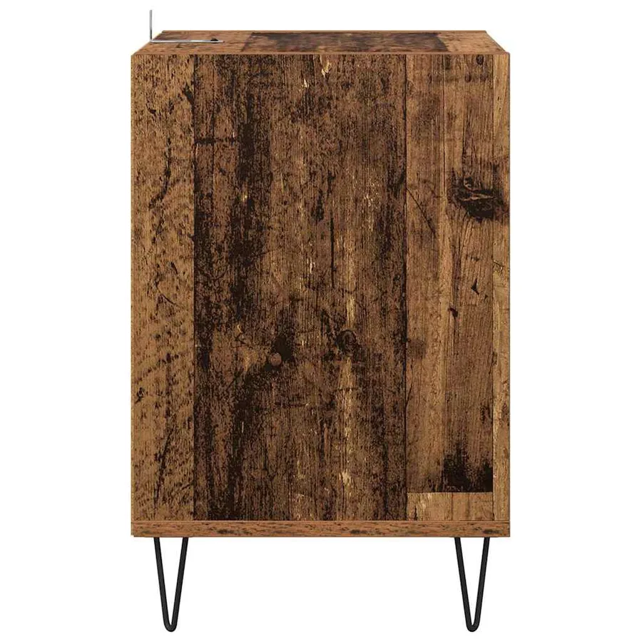 Meuble TV Bois Ancien 100 x 35 x 55 cm Bois d'ingénierie - 7