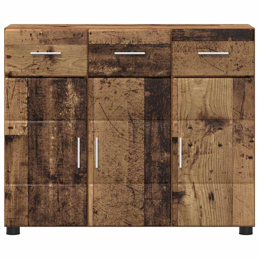 Buffet FLORIN Bois ancien 88,5 x 30,5 x 73 cm Bois d'ingénierie - 6