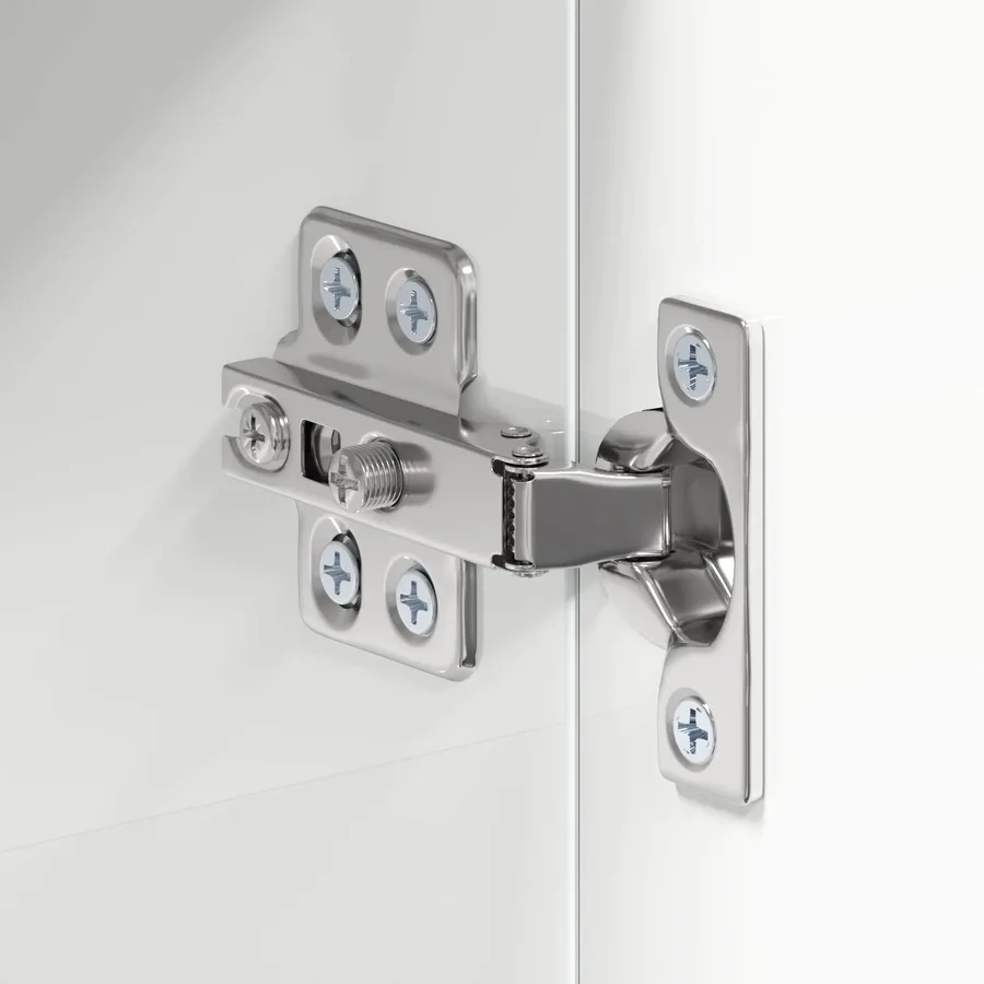 Amoire de salle de bain avec miroir TULUM Blanc brillant - 10