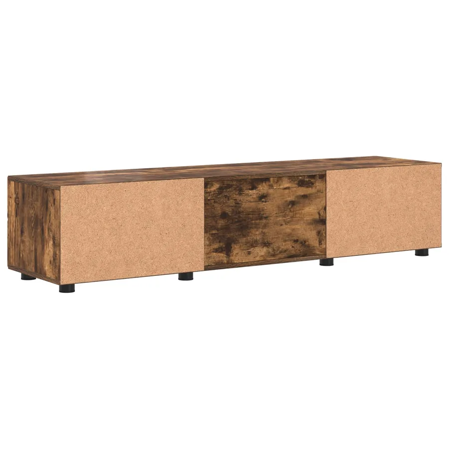Cabinet en Bois Chêne fumé 150 x 39 x 30 cm Bois d'ingénierie - 9