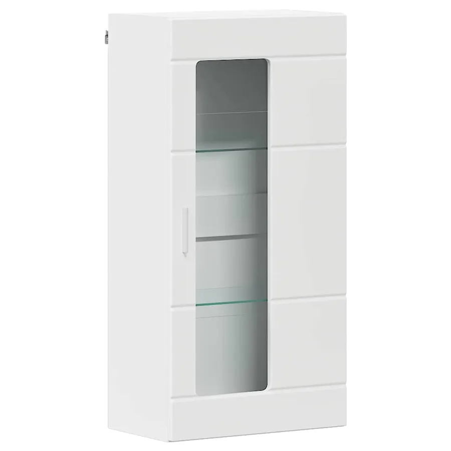 Ensemble meuble TV FLORIN 3 pcs Blanc Bois d'ingénierie - 6
