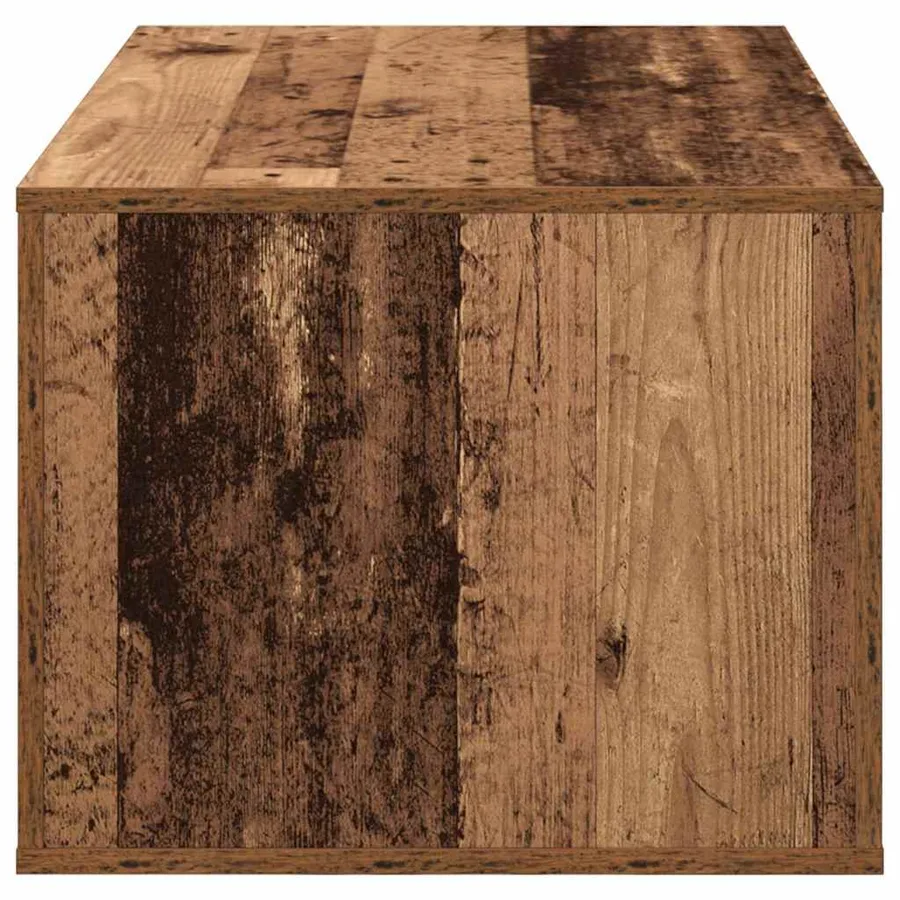 Table basse Bois Ancien 80 x 50 x 40 cm Bois d'ingénierie - 7