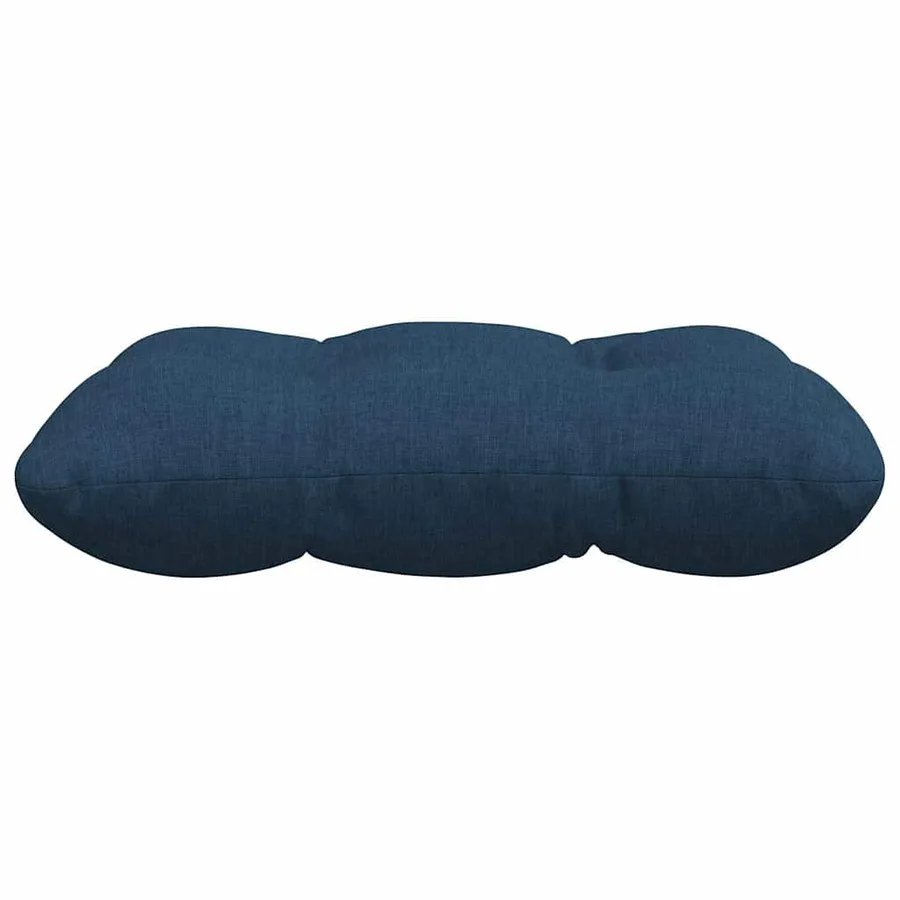 Coussins de siège 4 pcs Bleu 40 x 40 x 12 cm tissu - 6