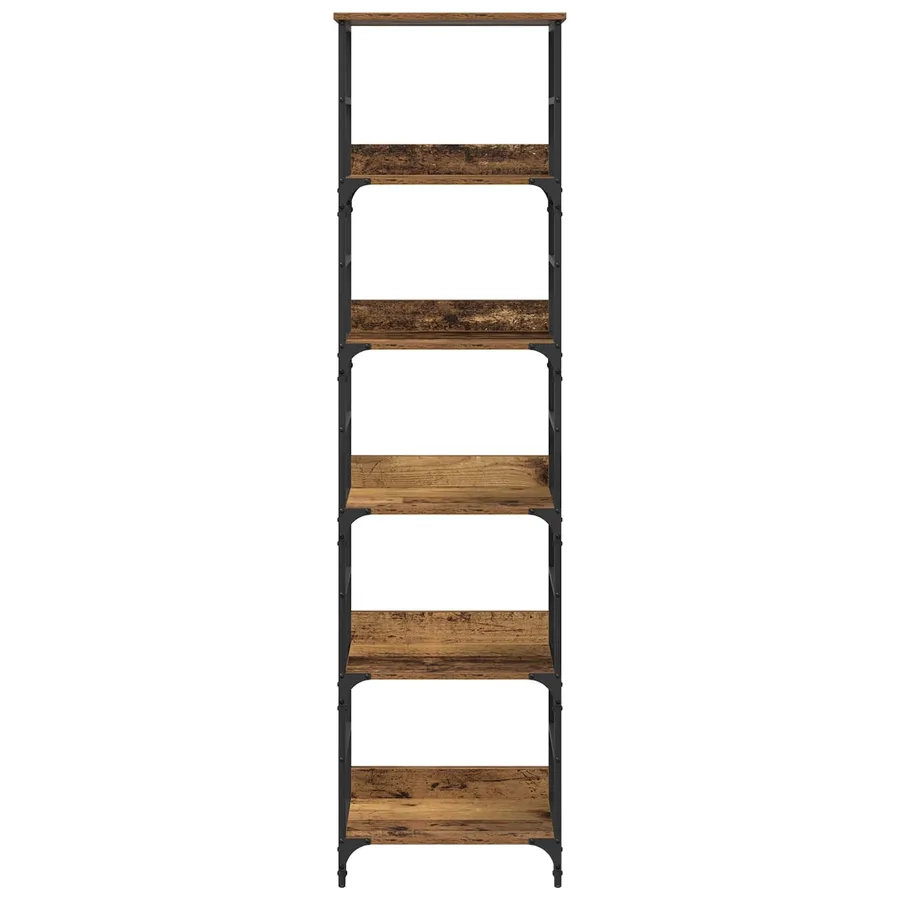Étagère Bois ancien 50 x 33 x 188,5 cm Bois d'ingénierie - 5