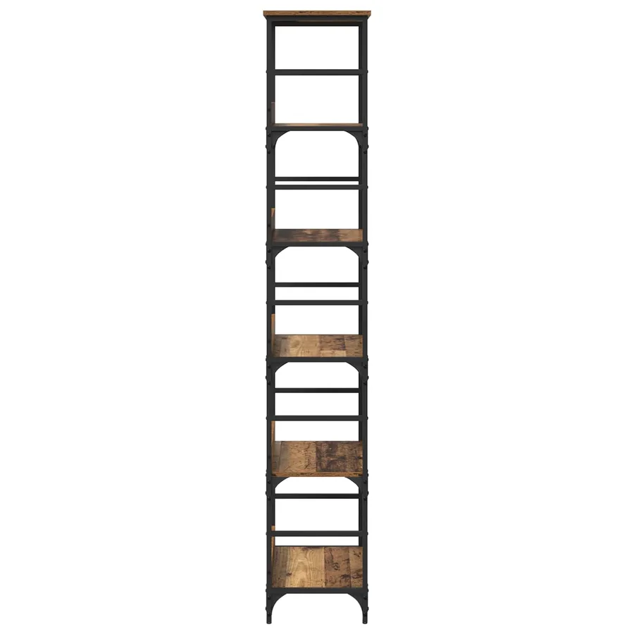 Étagère Bois ancien 50 x 33 x 188,5 cm Bois d'ingénierie - 6