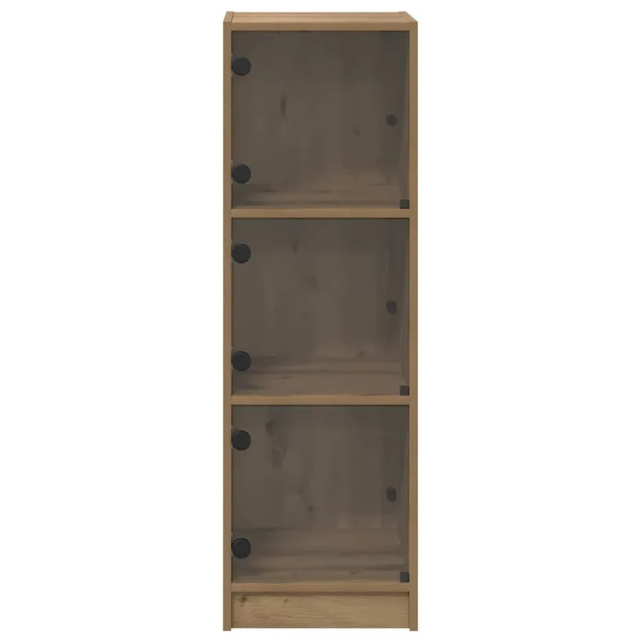 Haut Armoire Chêne artisanal 35 x 37 x 109 cm Bois d'ingénierie - 6