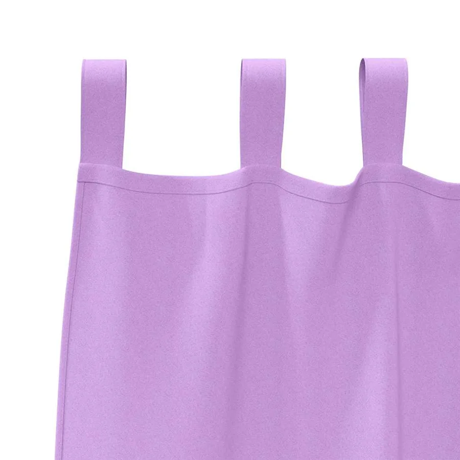 Rideaux occultants avec anneaux 2 pcs Violet 140 x 140 cm - 5
