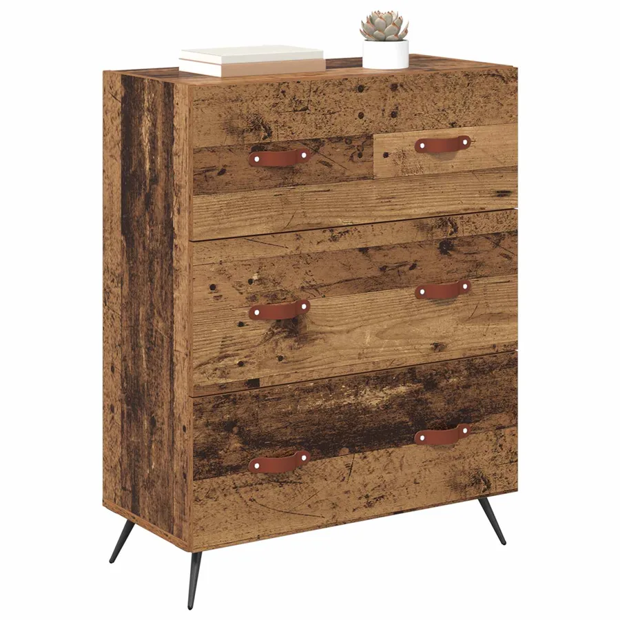 Commode Bois ancien 69,5 x 34 x 90 cm Bois d’ingénierie - 3