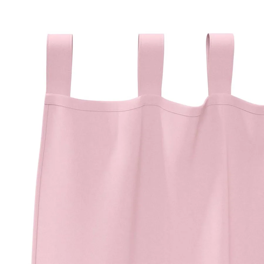 Rideaux occultants avec anneaux 2 pcs Rose bébé 175 x 140 cm - 5