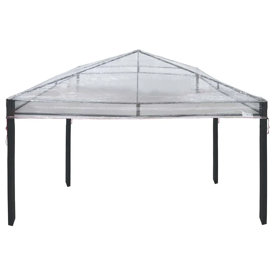 Remplacement de housse de gazebo 300 x 300 x 26 cm Transparent - 6