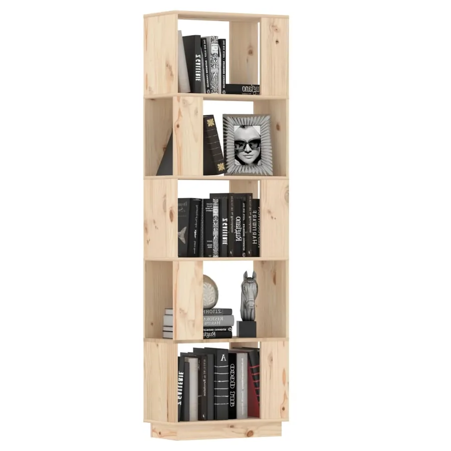 Bibliothèque/Séparateur de pièce 51x25x163,5 cm Pin solide - 4