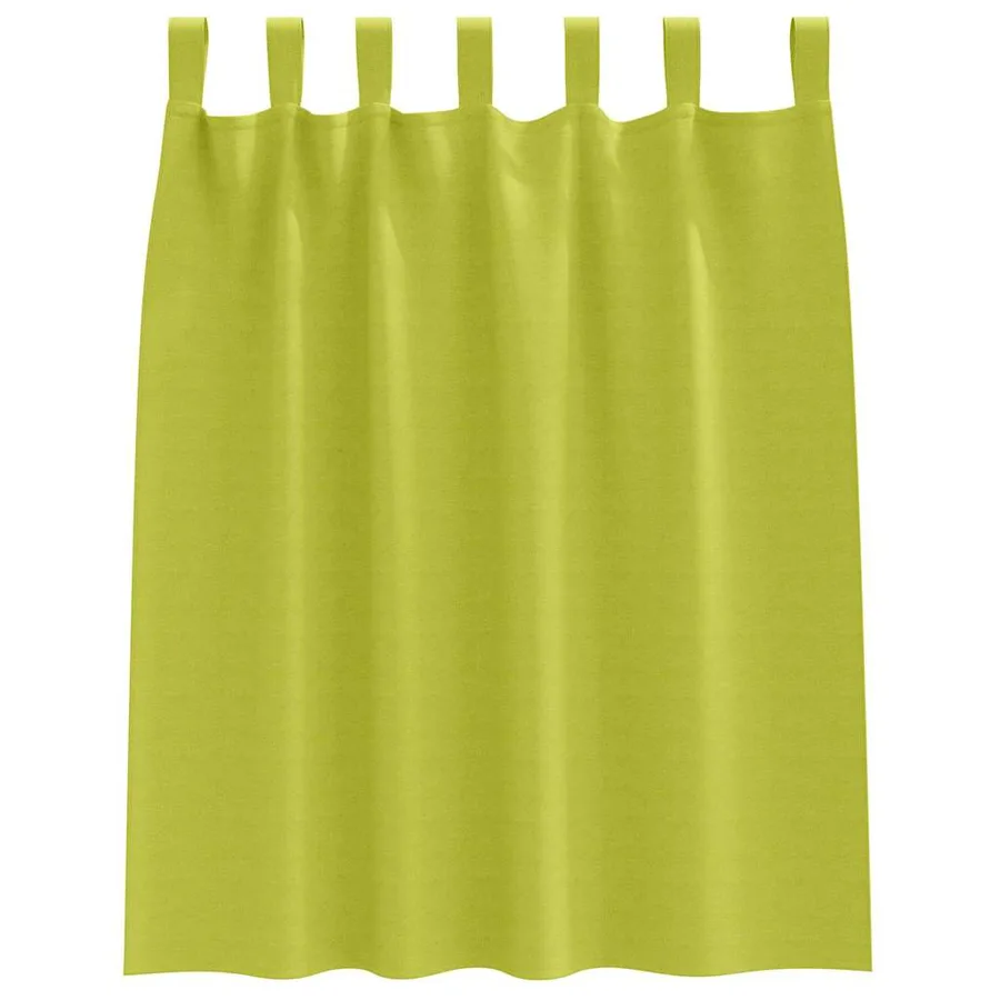 Rideaux occultants avec anneaux 2 pcs Vert 140 x 140 cm - 4