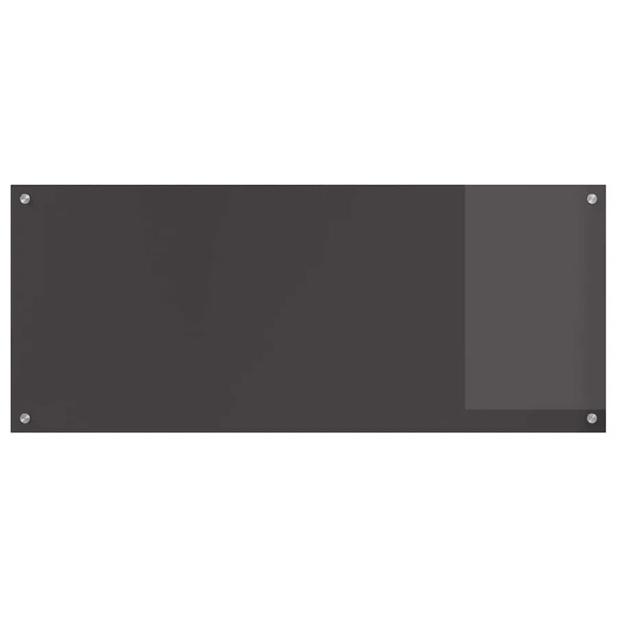Crédence de cuisine 2 pcs Gris foncé 120 x 50 cm verre trempé - 4