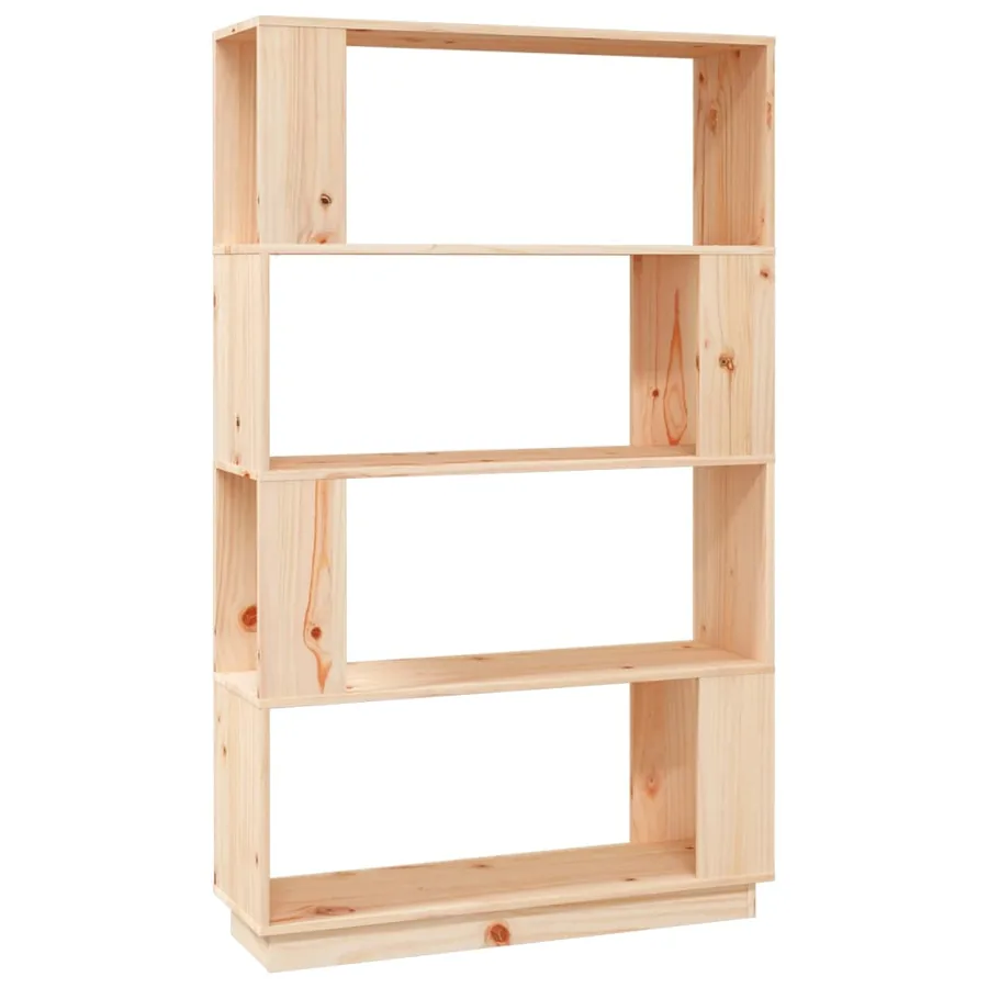Bibliothèque/Séparateur de pièce 80x25x132 cm Pin solide - 2