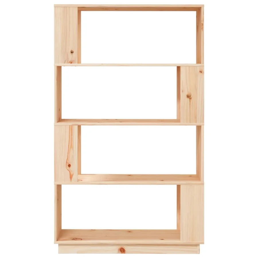 Bibliothèque/Séparateur de pièce 80x25x132 cm Pin solide - 3