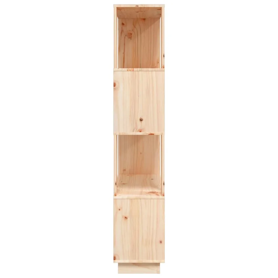 Bibliothèque/Séparateur de pièce 80x25x132 cm Pin solide - 4