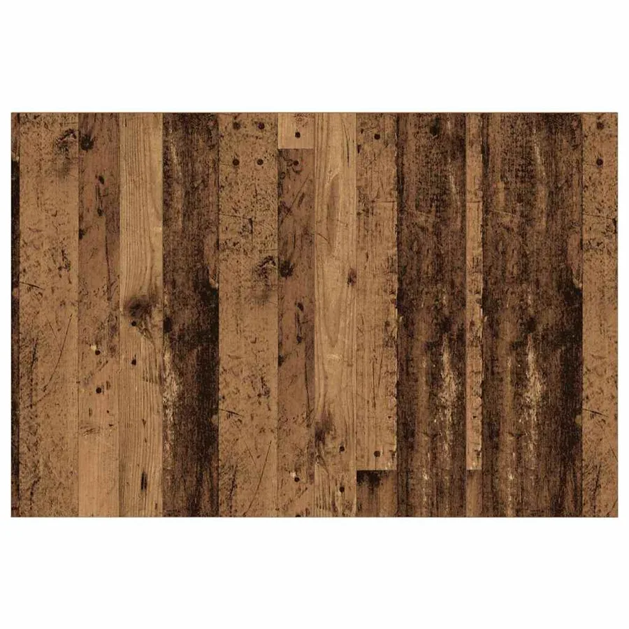 Tête de lit avec armoire 3 pcs Bois Ancien Bois d'ingénierie - 5