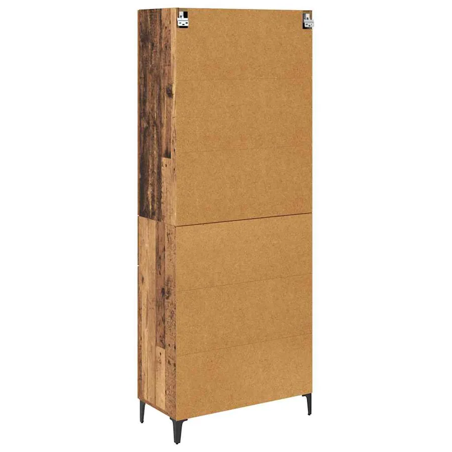 Haut Armoire Bois Ancien 69,5 x 34 x 180 cm Bois d'ingénierie - 10