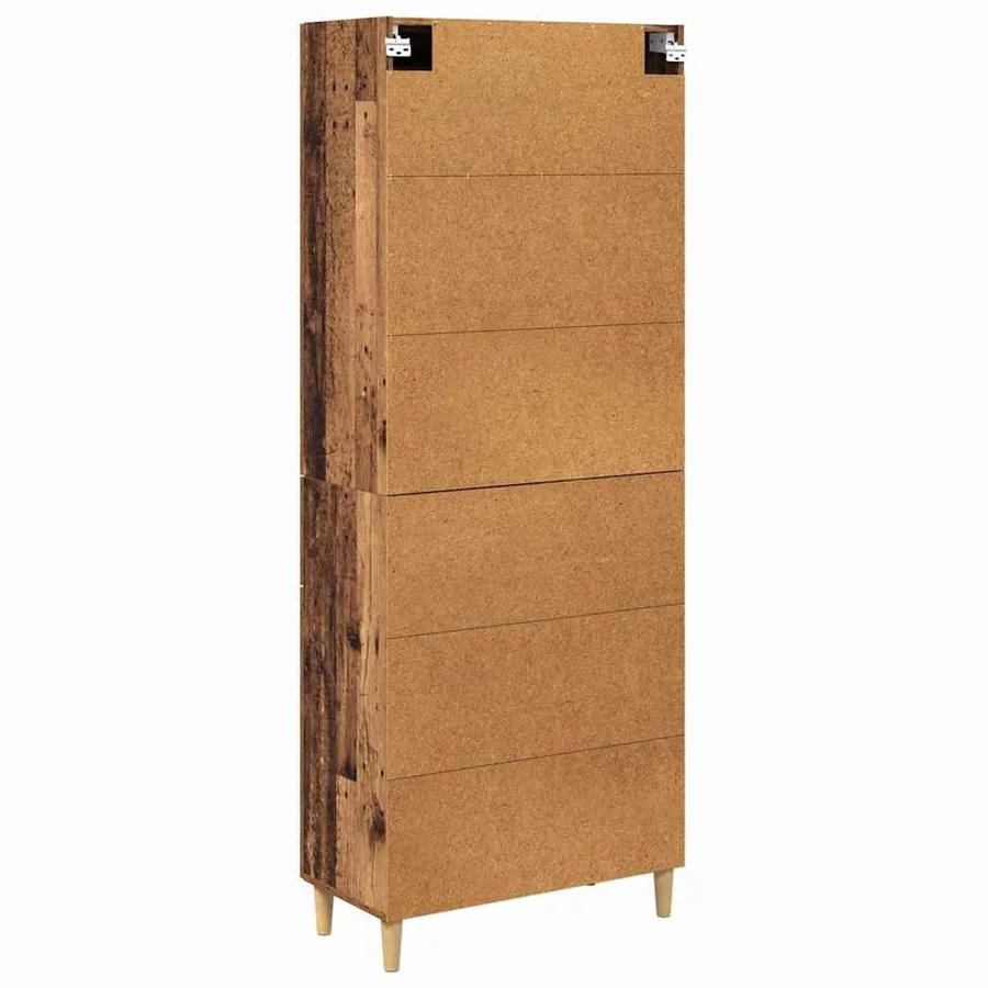 Haut Armoire Bois Ancien 69,5 x 34 x 180 cm Bois d'ingénierie - 10