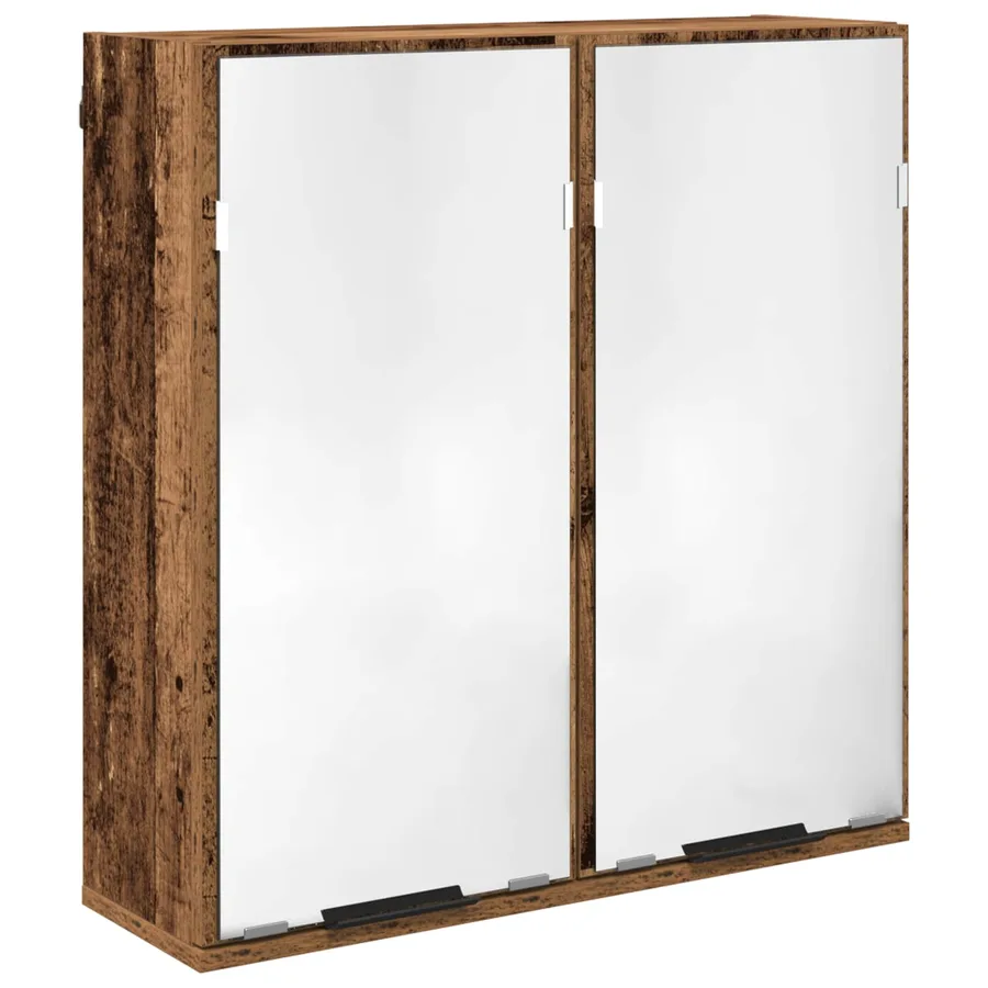 Ensemble de mobilier de salle de bain 5 pcs Bois ancien - 5