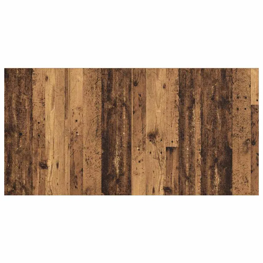 Tête de lit avec armoire 3 pcs Bois Ancien Bois d'ingénierie - 5