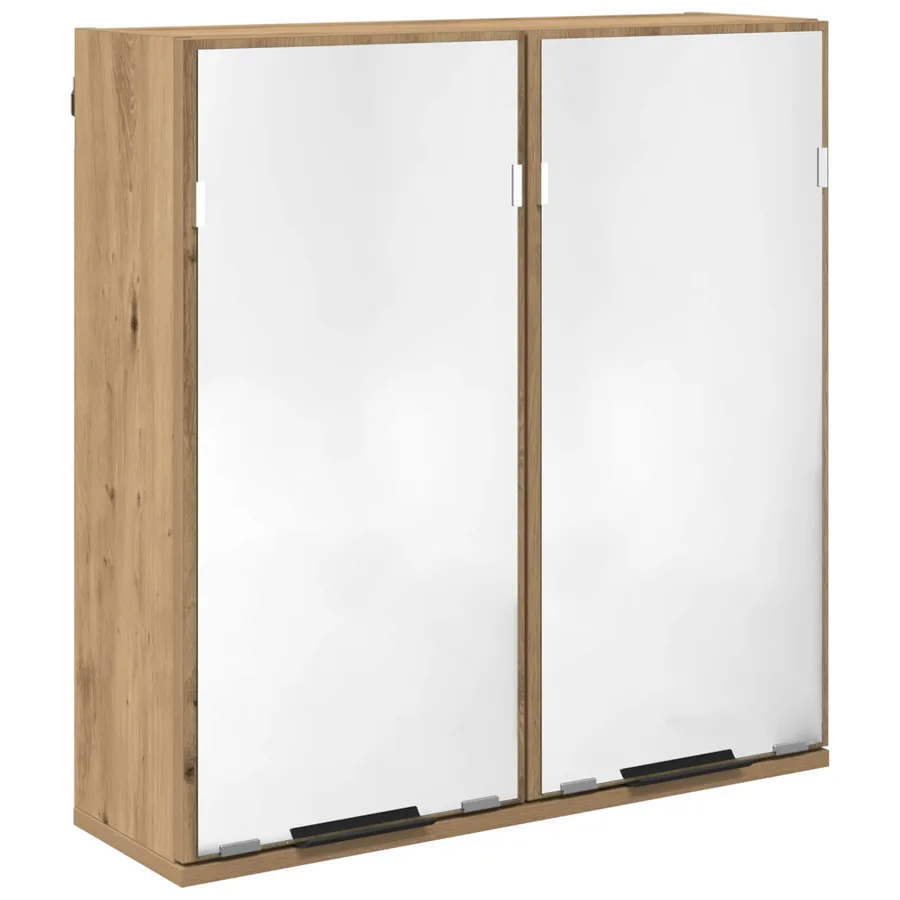 Ensemble de mobilier de salle de bain 5 pc Chêne artisanal - 5