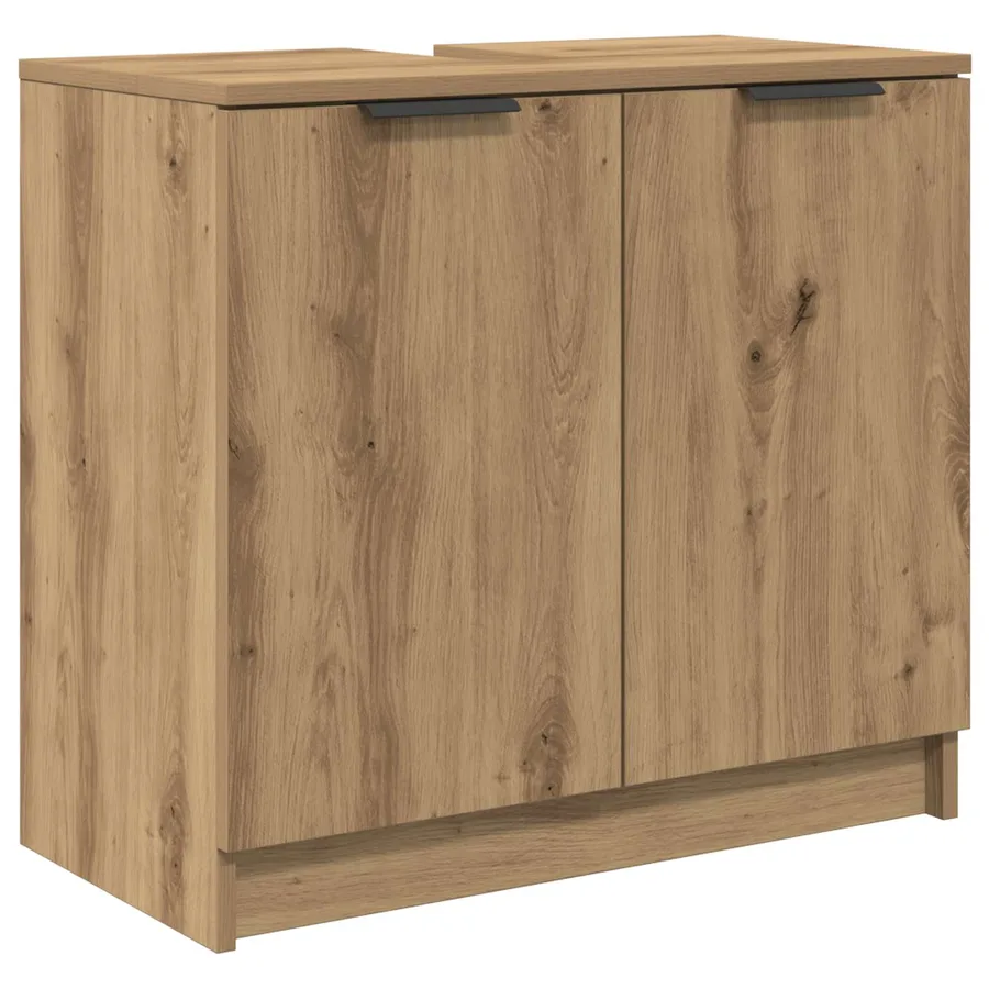 Ensemble de mobilier de salle de bain 5 pc Chêne artisanal - 6