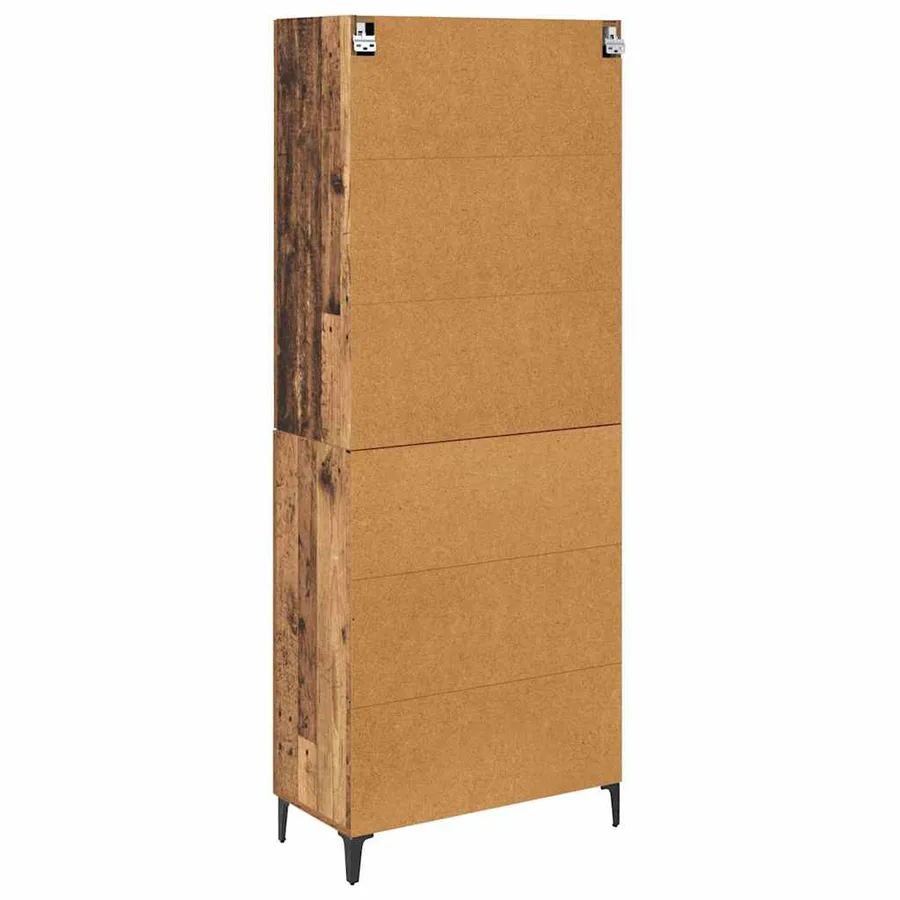 Haut Armoire Bois Ancien 69,5 x 34 x 180 cm Bois d'ingénierie - 10