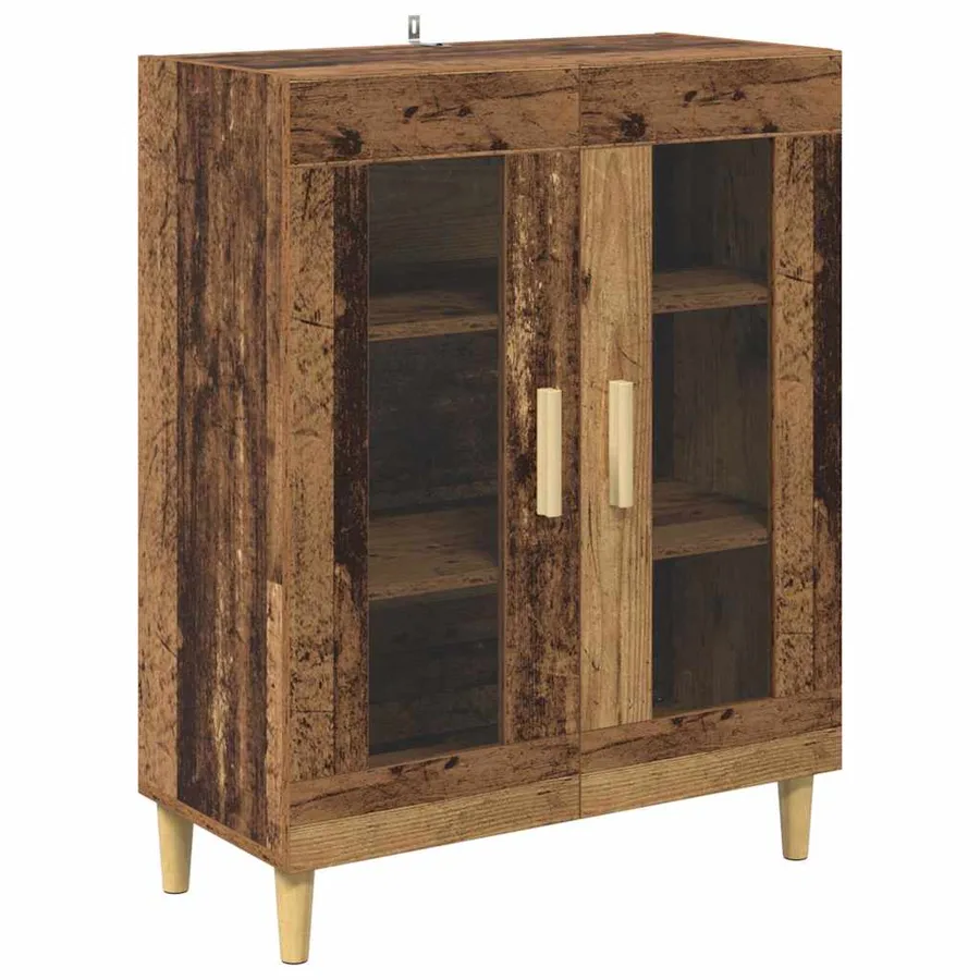 Haut Armoire Bois Ancien 69,5 x 32,5 x 180 cm Bois d'ingénierie - 6
