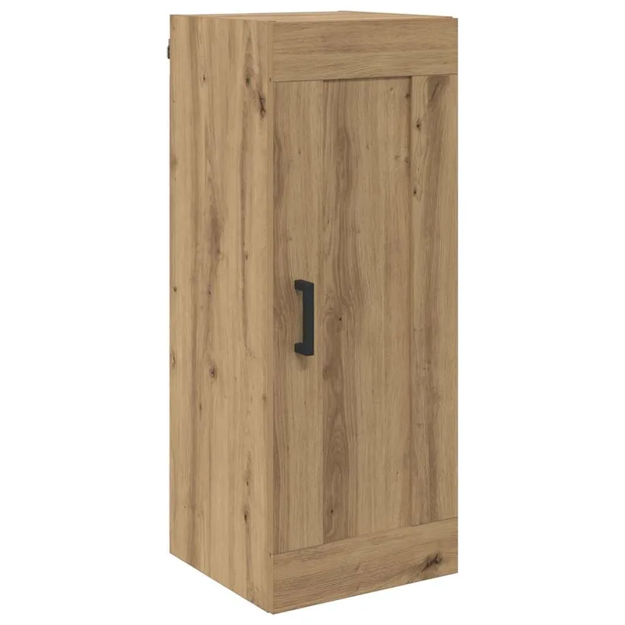 Haut Armoire Chêne artisanal 34,5 x 34 x 180 cm - 7