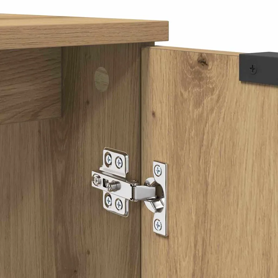 Ensemble de Meubles de Salle de Bain 2 pc Chêne artisanal - 12