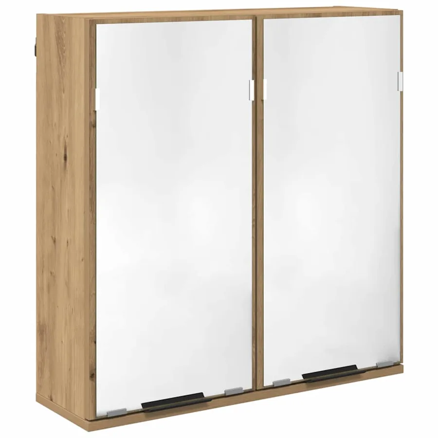 Ensemble de Meubles de Salle de Bain 2 pc Chêne artisanal - 5