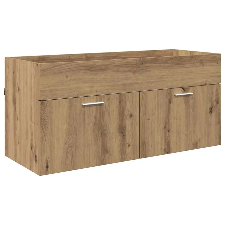 Armoire de salle de bain Chêne artisanal 100 x 38,5 x 46 cm - 5