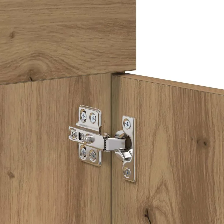 Armoire de salle de bain Chêne artisanal 100 x 38,5 x 46 cm - 9