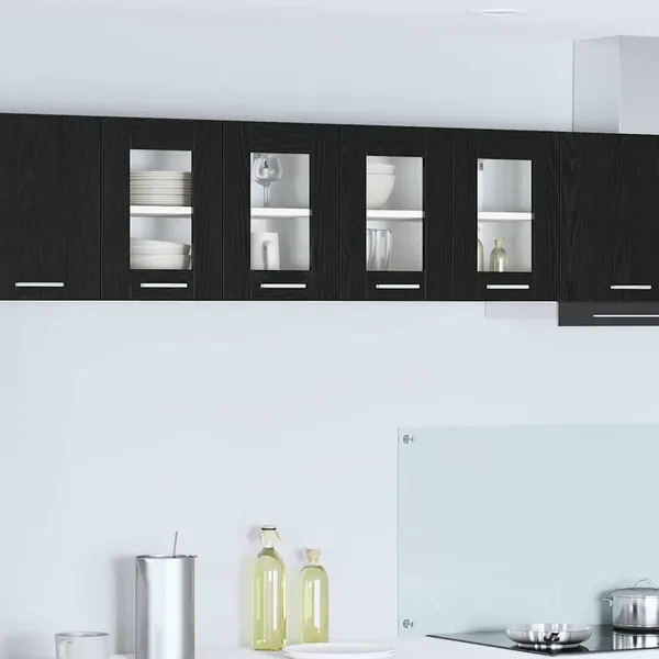 Armoire suspendue Chêne noir 60 x 31 x 40 cm Bois d'ingénierie