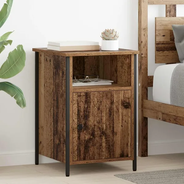 Cabinet de chevet 2 pcs Bois ancien 40 x 42 x 60 cm