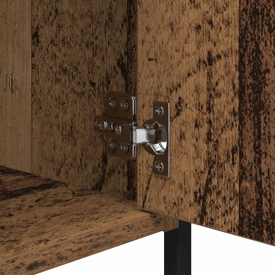 Cabinet de chevet 2 pcs Bois ancien 40 x 42 x 60 cm - 8