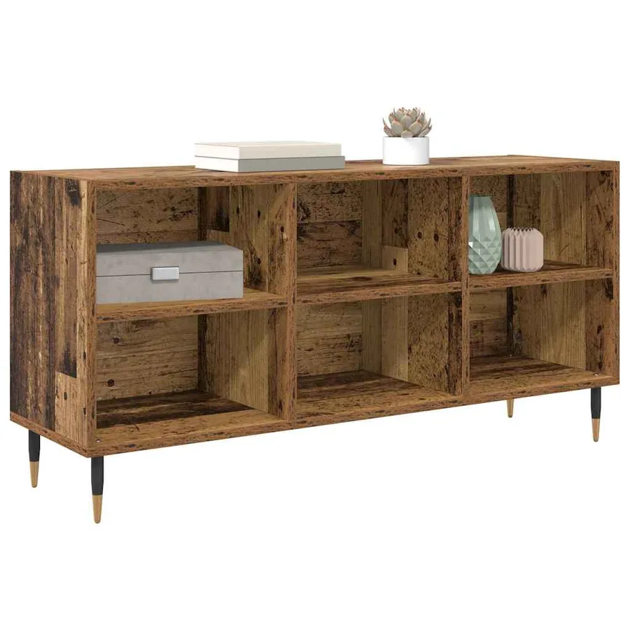 Meuble TV Bois Ancien 103,5 x 30 x 50 cm Bois d'ingénierie - 3