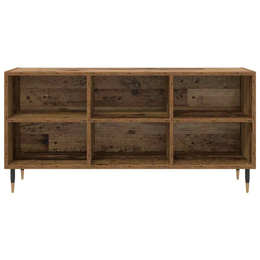Meuble TV Bois Ancien 103,5 x 30 x 50 cm Bois d'ingénierie - 5