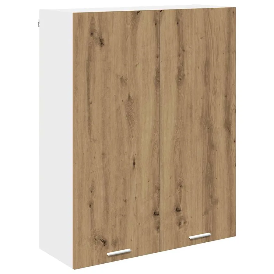 Armoire suspendue avec porte Chêne artisanal 80 x 31 x 100 cm - 2