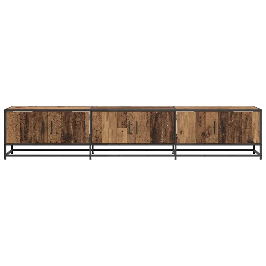 Unites TV 210 x 35 x 41 cm Bois Ancien Bois d'ingénierie - 6