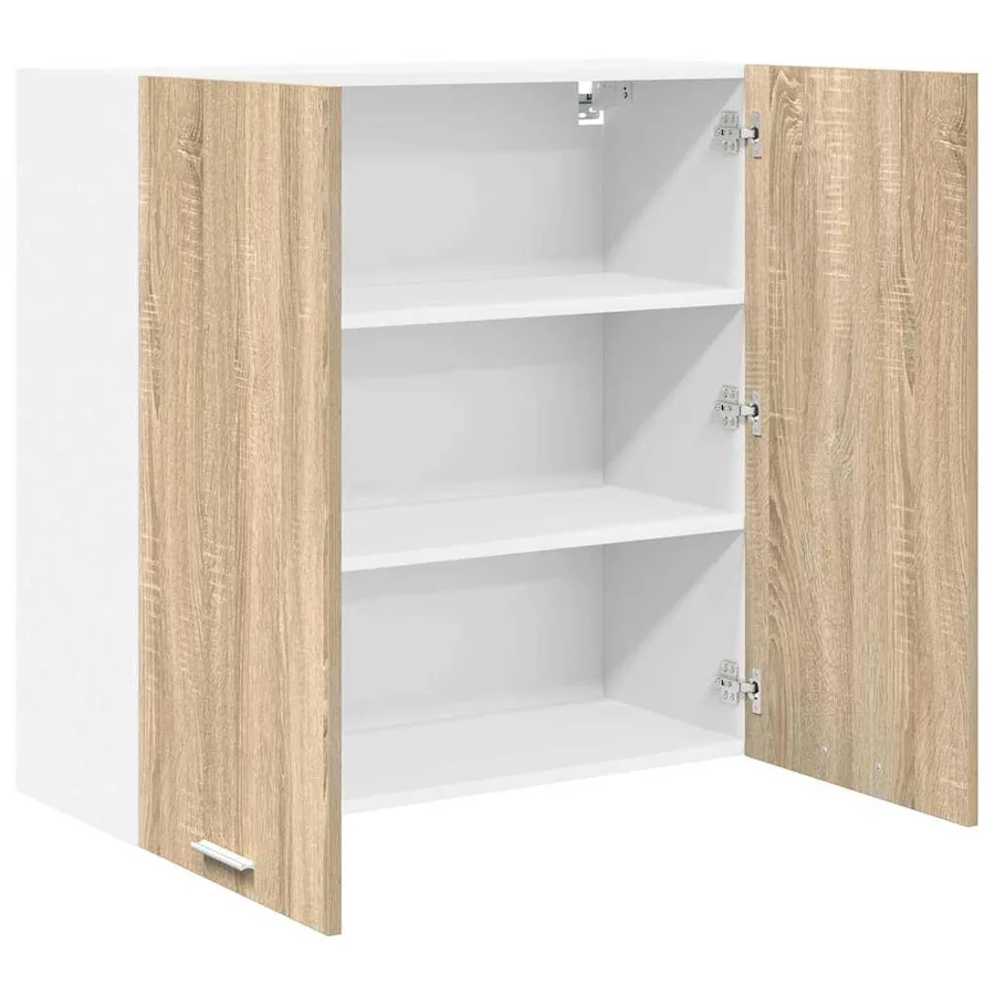 Armoire suspendue avec stockage Chêne Sonoma 80 x 31 x 80 cm - 5