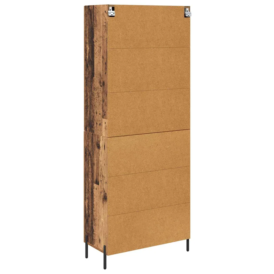 Haut Armoire Bois Ancien 69,5 x 34 x 180 cm Bois d'ingénierie - 10