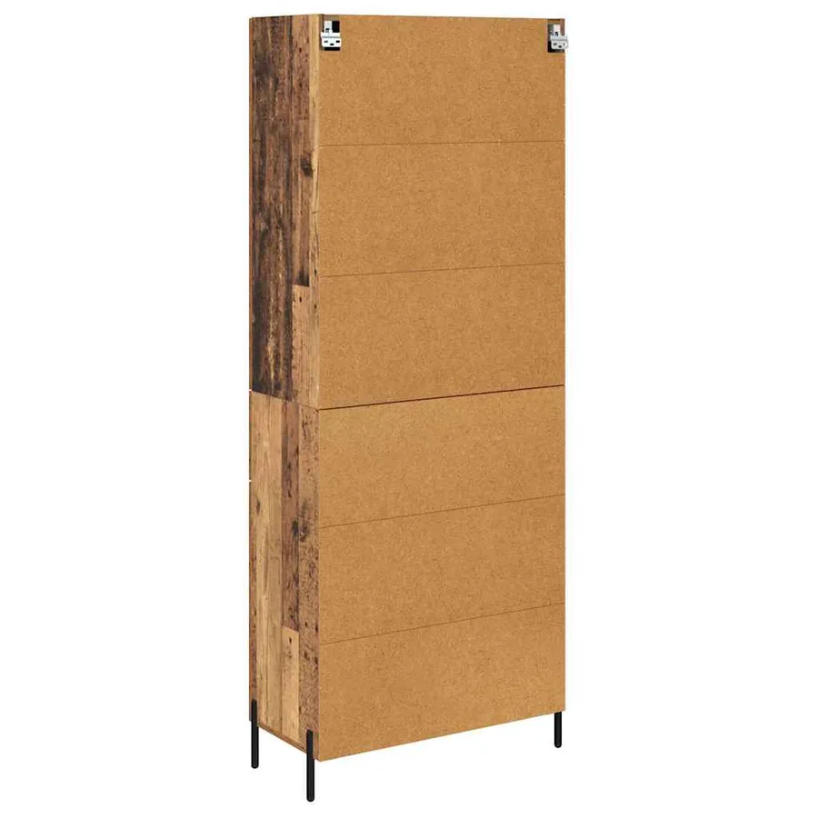 Haut Armoire Bois Ancien 69,5 x 34 x 180 cm Bois d'ingénierie - 8