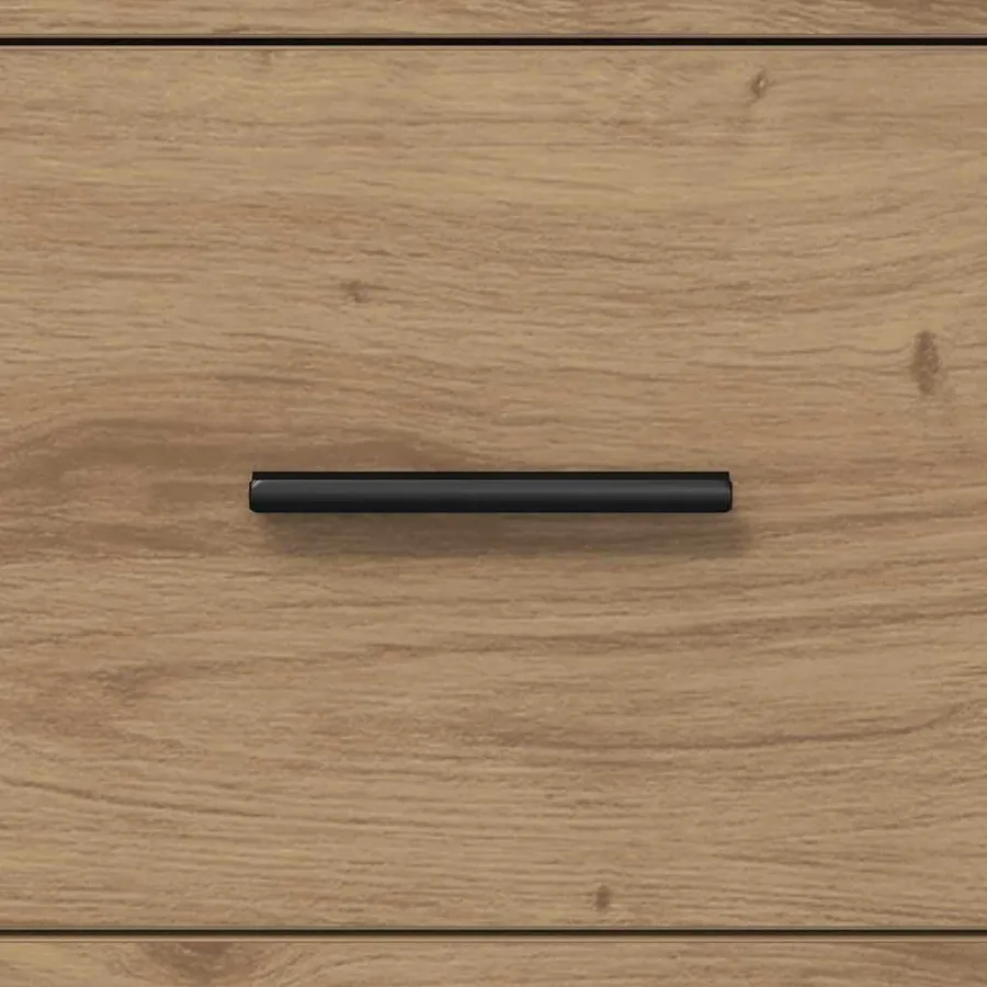 Ensemble de mobilier de salle de bain Chêne artisanal - 9