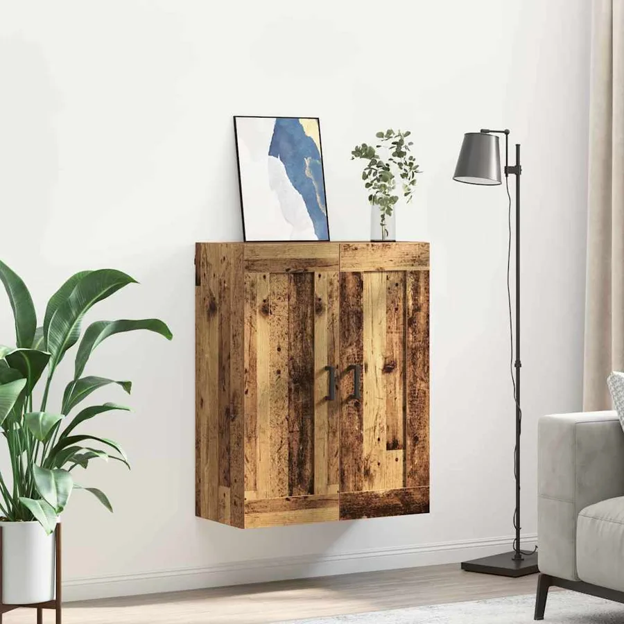 Meuble mural Bois Ancien 69,5 x 34 x 90 cm Bois d'ingénierie - 4
