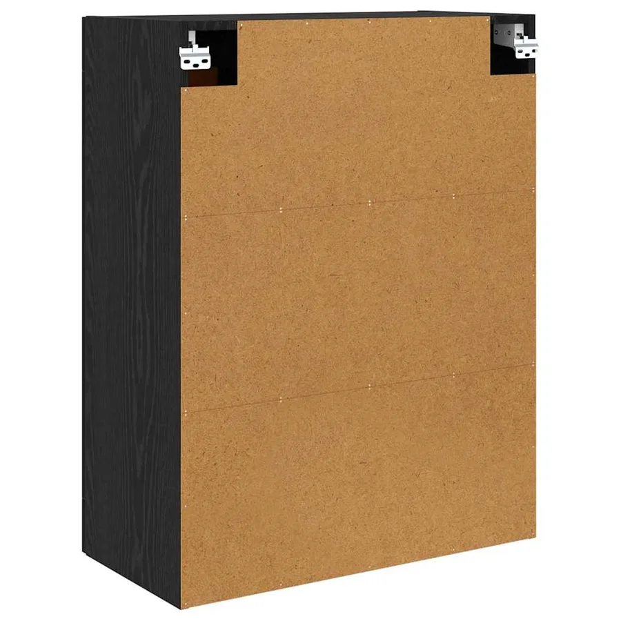 Meuble mural Chêne noir 69,5 x 34 x 90 cm Bois d'ingénierie - 6