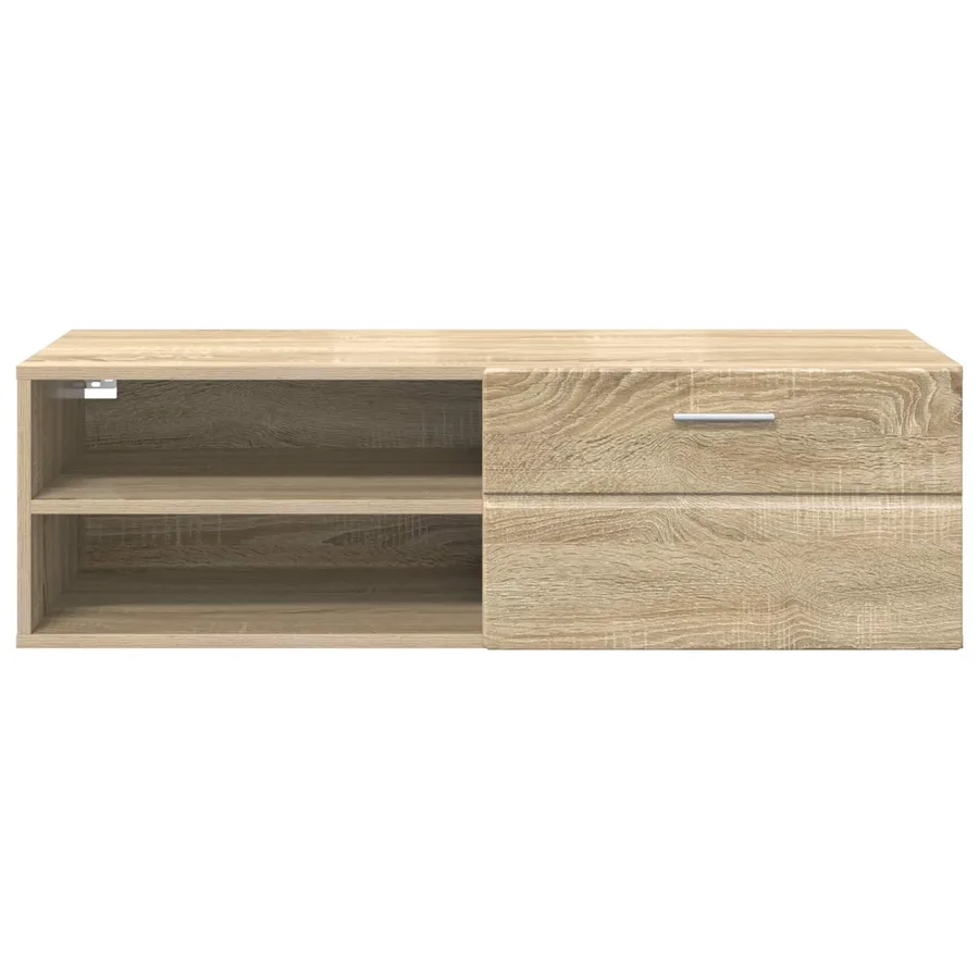 Cabinet en Bois avec tiroir Chêne Sonoma 100,5 x 39 x 30 cm - 6
