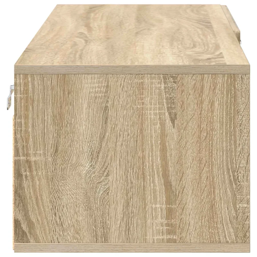 Cabinet en Bois avec tiroir Chêne Sonoma 100,5 x 39 x 30 cm - 7